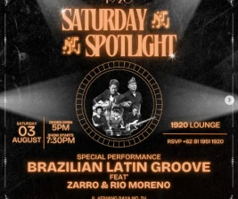 1920 LOUNGE JAKARTA  SATURDAY SPOTLIGHT