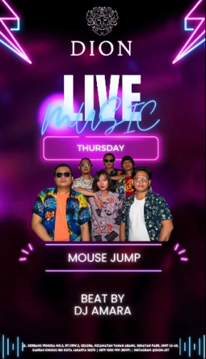 DION JAKARTA - THURSDAY LIVE MUSIC