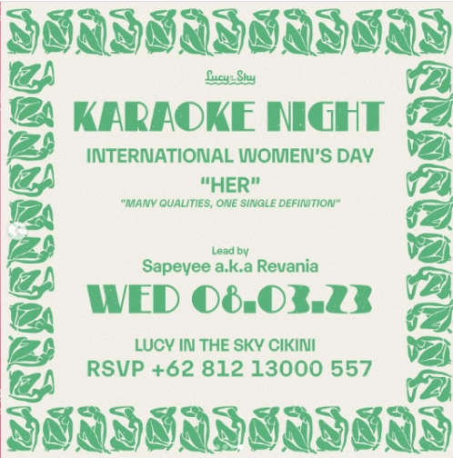 LUCY IN THE SKY CIKINI - KARAOKE NIGHT