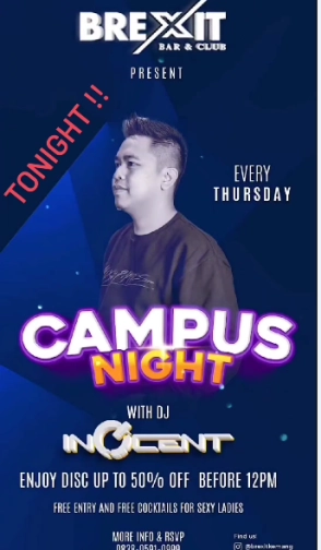 BREXIT JAKARTA - CAMPUS NIGHT