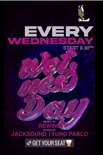 LUFRE BAR & LOUNGE SENOPATI - WETNESDAY