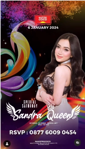 MAESTRO COCO MANGGA DUA - SANDRA QUEEN