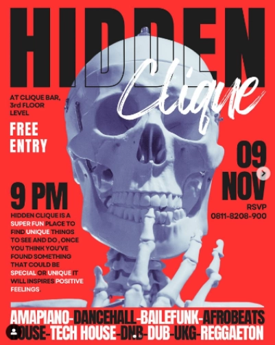 CLIQUE SPOT JAKARTA - HIDDEN CLIQUE