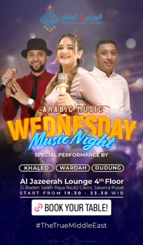 AL JAZEERAH LOUNGE JAKARTA - WEDNESDAY MUSIC NIGHT