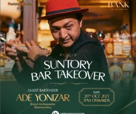 THE BANK KUNINGAN  SUNTORY BAR TAKEOVER