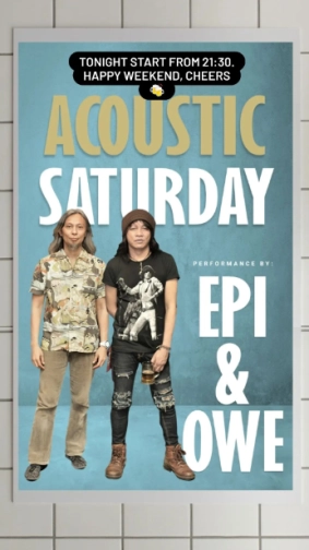 CAZBAR JAKARTA - ACOUSTIC SATURDAY<br>