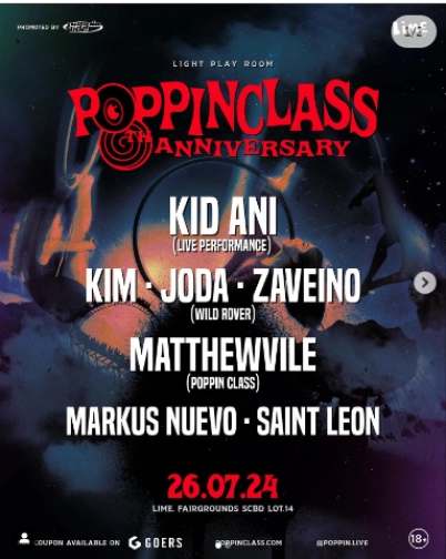 LIME LIGHTBAR SCBD - Poppin Class 8th Anniversary: Infinity Carnival