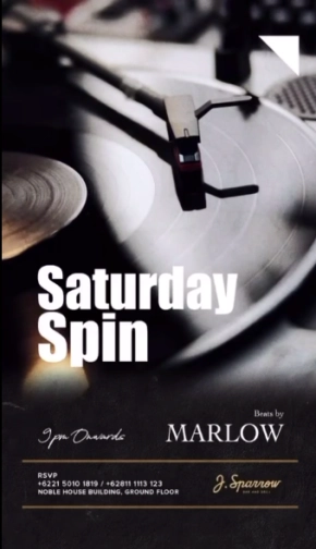 J.SPARROW JAKARTA - SATURDAY SPIN