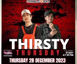 JOMBLOO BAR CILANDAK  THIRSTY THURSDAY