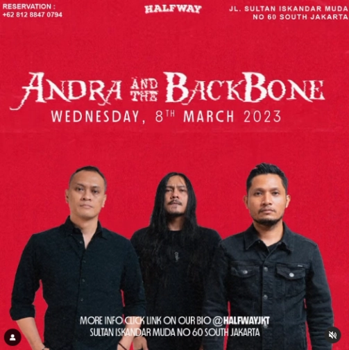 HALF WAY JAKARTA - ANDRA AND THE BACKBONE