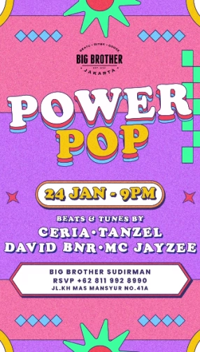 BIG BROTHER SUDIRMAN - POWER POP