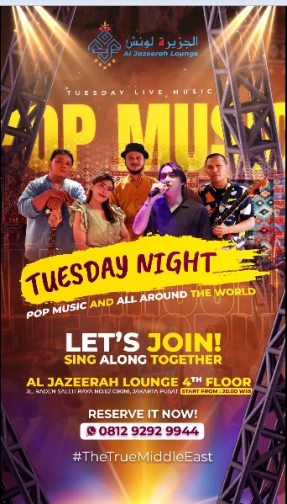 AL JAZEERAH LOUNGE JAKARTA - POP MUSIC