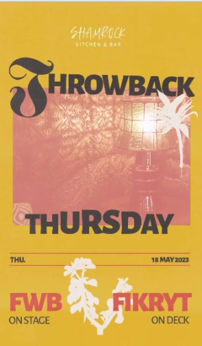 SHAMROCK JAKARTA - THROWBACK THURSDAY