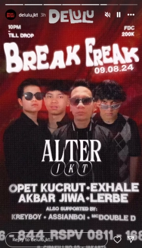 DELULU JAKARTA - BREAK FREAK