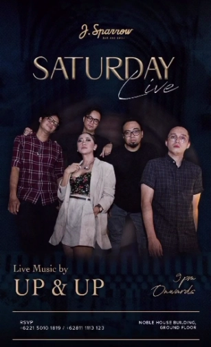 J.SPARROW JAKARTA - SATURDAY LIVE