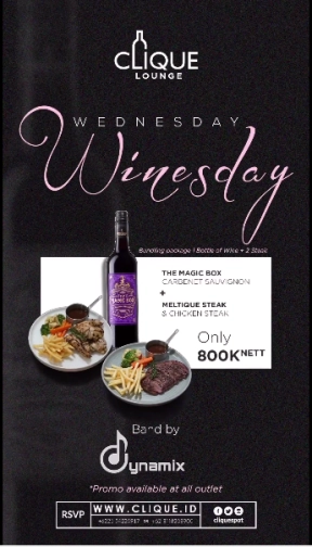 CLIQUE SPOT JAKARTA - WINESDAY