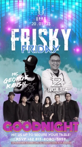 URAA JAKARTA - FRISKY FRIDAY