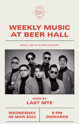 BEER HALL JAKARTA - LAST NITE + PAAUL