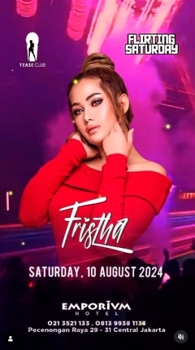 EMPORIUM TEASE CLUB JAKARTA - 𝐹𝐿𝐼𝑅𝑇𝐼𝑁𝐺 𝑆𝐴𝑇𝑈𝑅𝐷𝐴𝑌