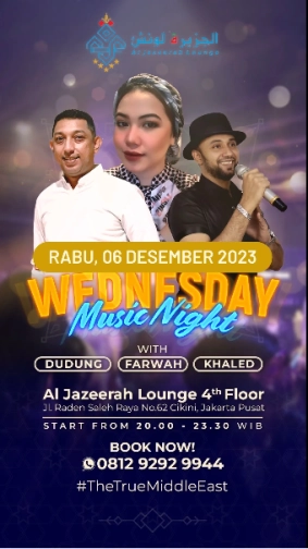 AL JAZEERAH LOUNGE JAKARTA - WEDNESDAY MUSIC NIGHT