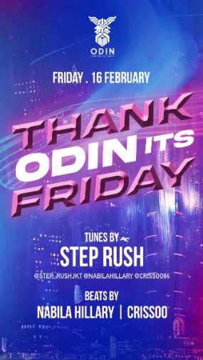 ODIN JAKARTA - THANK ODIN ITS FRIDAY