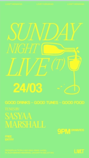 LIVET KEMANG - SUNDAY NIGHT LIVE(T)