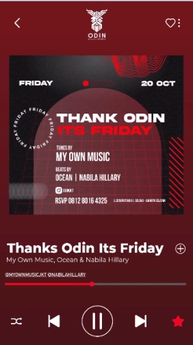 ODIN JAKARTA - THANK ODIN ITS FRIDAY