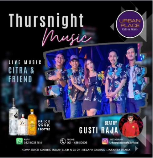 URBAN PLACE JAKARTA - THURSDAY MUSIC