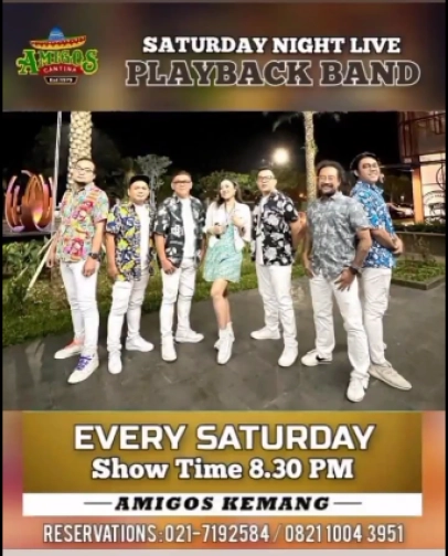 AMIGOS JAKARTA - PLAY BACK BAND