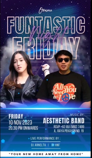 OMMA RESTAURANT BEKASI - FUNTASTIC FRIDAY NIGHT