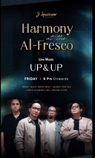 J.SPARROW JAKARTA - HARMONY at the AL-FRESCO