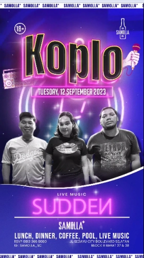 SAMOLLA CAFE & POOL JAKARTA - KOPLO NIGHT