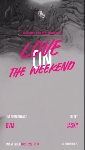 MS JACKSON JAKARTA - LOVE ON THE WEEKEND