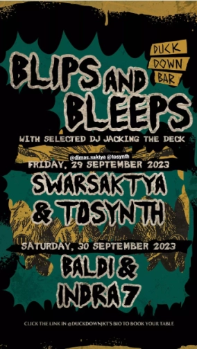 DUCK DOWN JAKARTA - BLIPS & BLEEPS