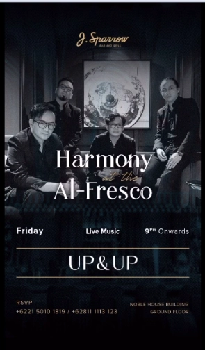 J.SPARROW JAKARTA - HARMONY at the AL-FRESCO