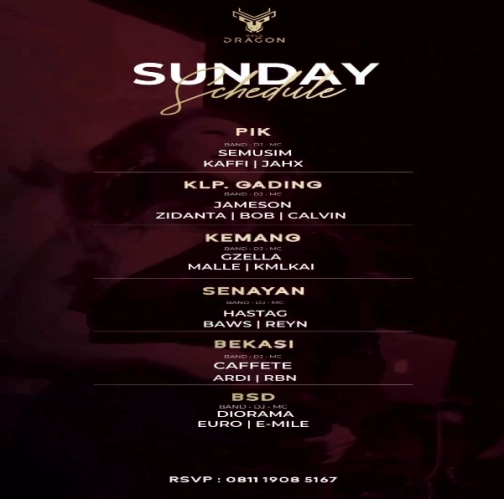 GOLD DRAGON KEMANG - SUNDAY