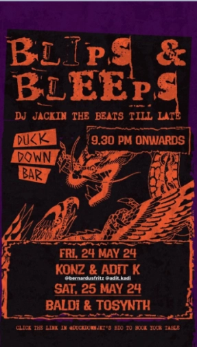 DUCK DOWN JAKARTA - BLIPS & BLEEPS