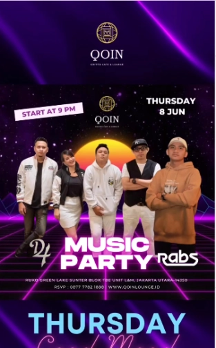 QOIN LOUNGE JAKARTA - THURSDAY NIGHT