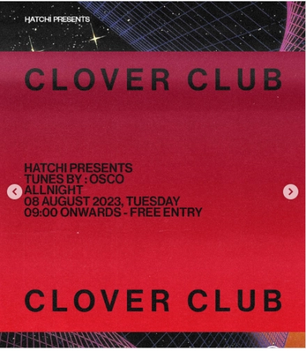 HATCHI JAKARTA - CLOVER CLUB