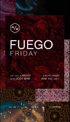 A/A BAR JAKARTA - FUEGO FRIDAY