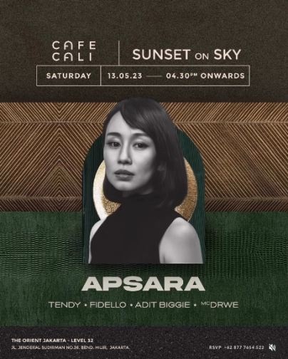 CAFE CALI JAKARTA - SUNSET ON SKY