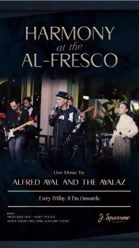 J.SPARROW JAKARTA - HARMONY at the AL-FRESCO