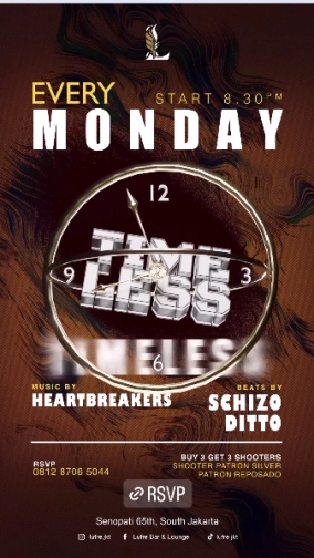 LUFRE BAR & LOUNGE SENOPATI - TIMELESS