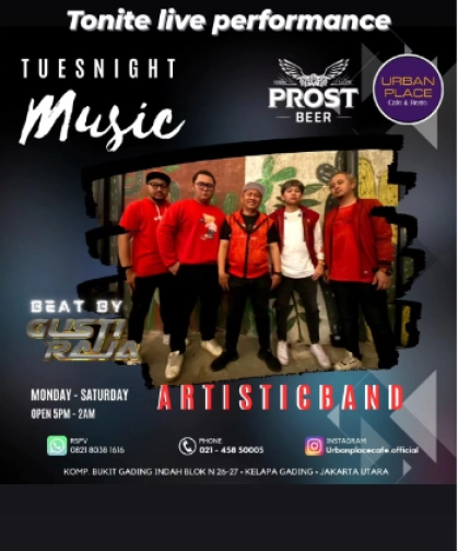 URBAN PLACE JAKARTA - TUESNIGHT MUSIC