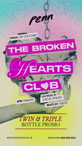 PENN KEBAYORAN BARU - THE BROKEN HEART CLUB