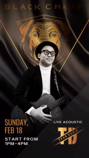 BLACK CHAMP JAKARTA - SUNDAY AFTERNOON LIVE MUSIC