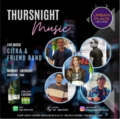 URBAN PLACE JAKARTA - THURSDAY MUSIC