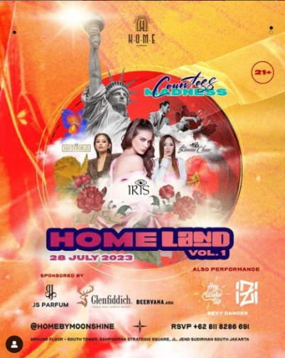 HOME BY MOONSHINE JAKARTA - HOMELAND