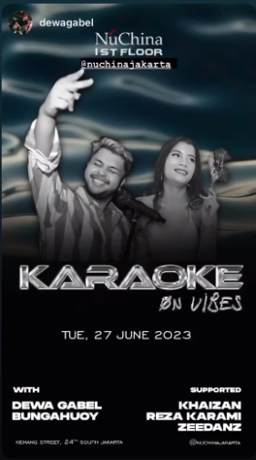 NU CHINA JAKARTA - KARAOKE ON VIBES