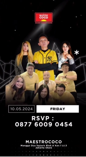 MAESTRO COCO MANGGA DUA - FRIDAY